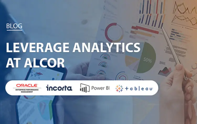 Oracle EPM, Incorta, Power BI, and Tableau